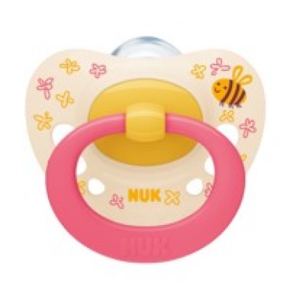 Πιπίλα Nuk 18-36m Σιλικόνης Signature Happy Bee