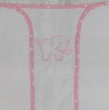 Πάνα Αγκαλιάς Φανελένια Ελέφαντας Ροζ_3