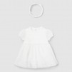 Φορμάκι Φούστα Λευκό Τούλι Με Κορδέλα Στέμμα_1