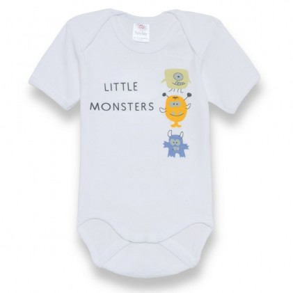 Baby Bodysuits Elephants Blue