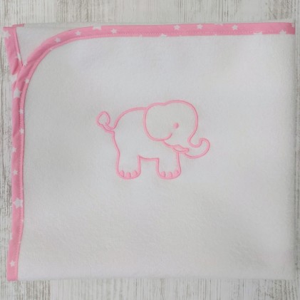 Σελτεδάκι 40x60 Ελέφαντας Ροζ