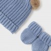 Hat and mittens set Blue bear_2