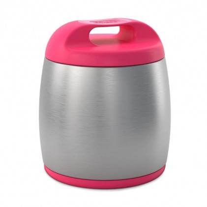 Food Thermos chicco inox pink