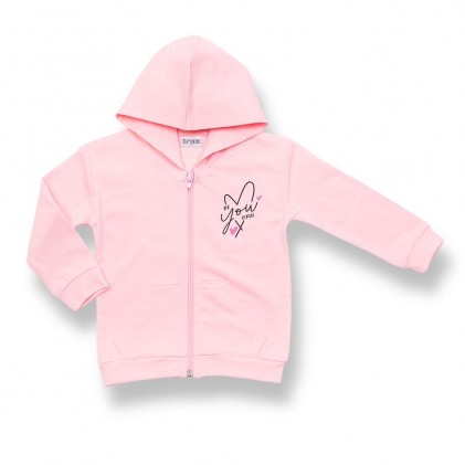 Spring Children's Hooded Jacket Pink