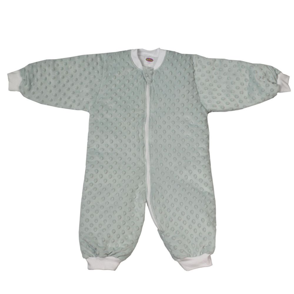 Sleeping Bag Childrens velour light green