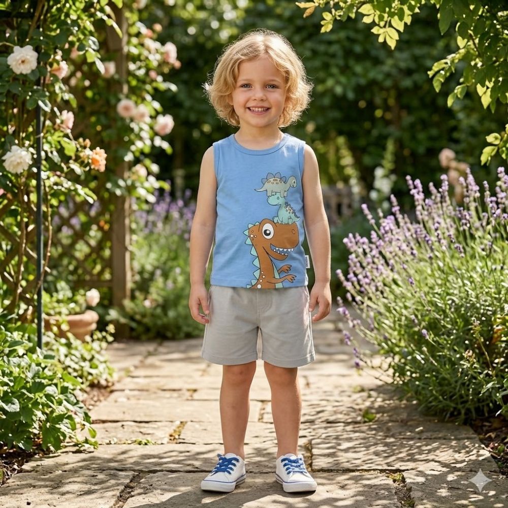 Παιδικό Καλοκαιρινό Σετ "Dinosaur Friends"