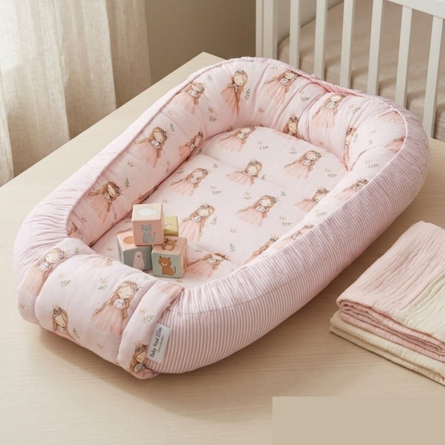 Βρεφική Φωλιά Ύπνου "Pink Princess"